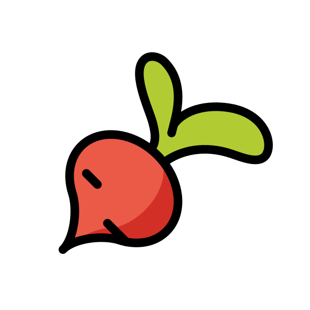 root vegetable transparent PNG icon, color version, 618 by 618 pixels