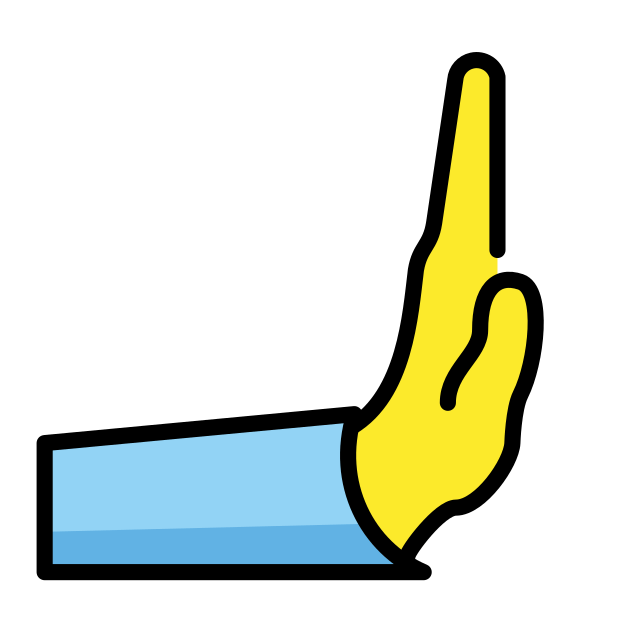 rightwards pushing hand transparent PNG icon, color version, 618 by 618 pixels
