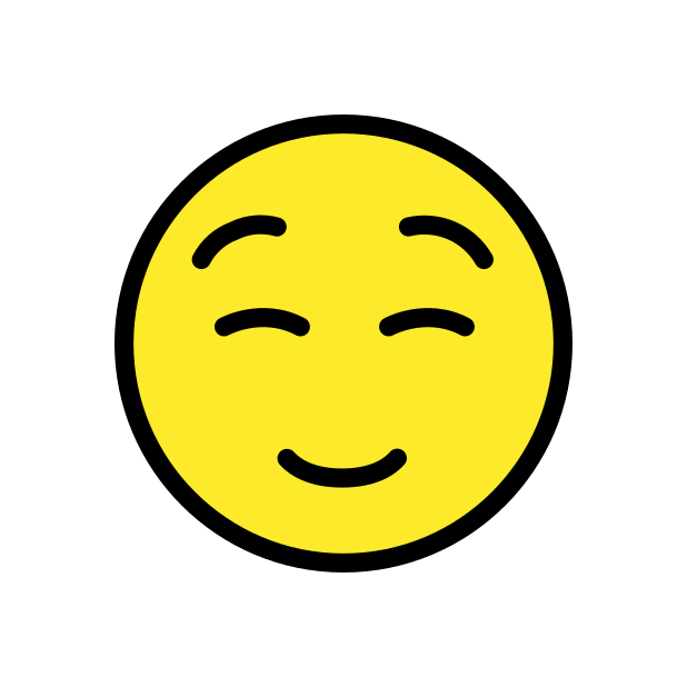 smiling face transparent PNG icon, color version, 618 by 618 pixels