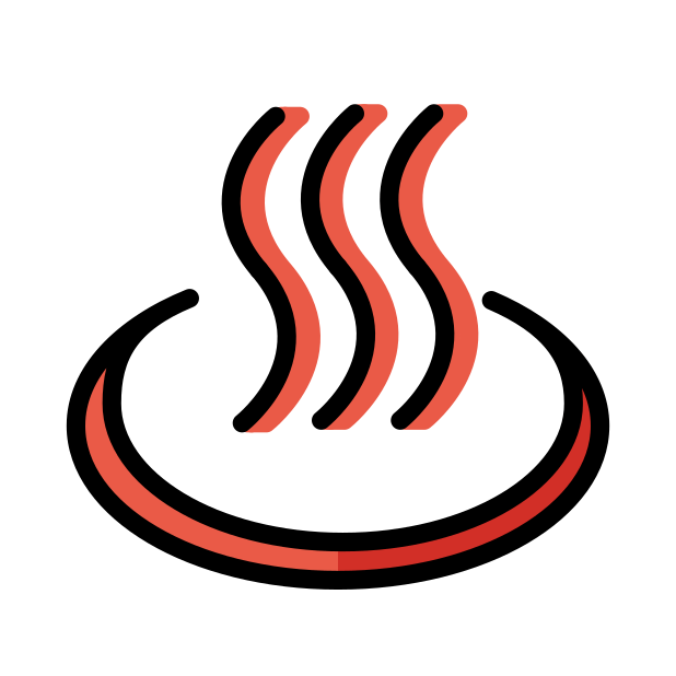 hot springs transparent PNG icon, color version, 618 by 618 pixels