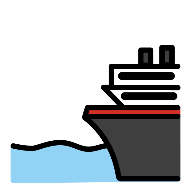 ferry transparent PNG icon, color version, 618 by 618 pixels