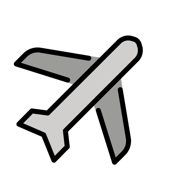 airplane transparent PNG icon, color version, 618 by 618 pixels