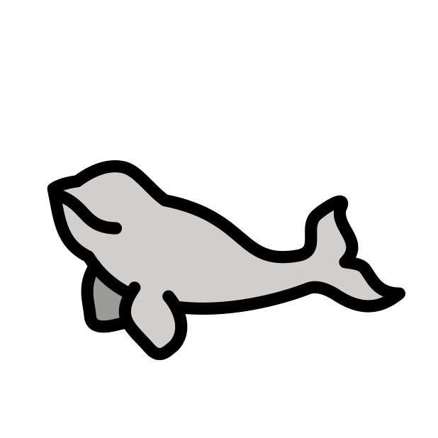 beluga transparent PNG icon, color version, 618 by 618 pixels