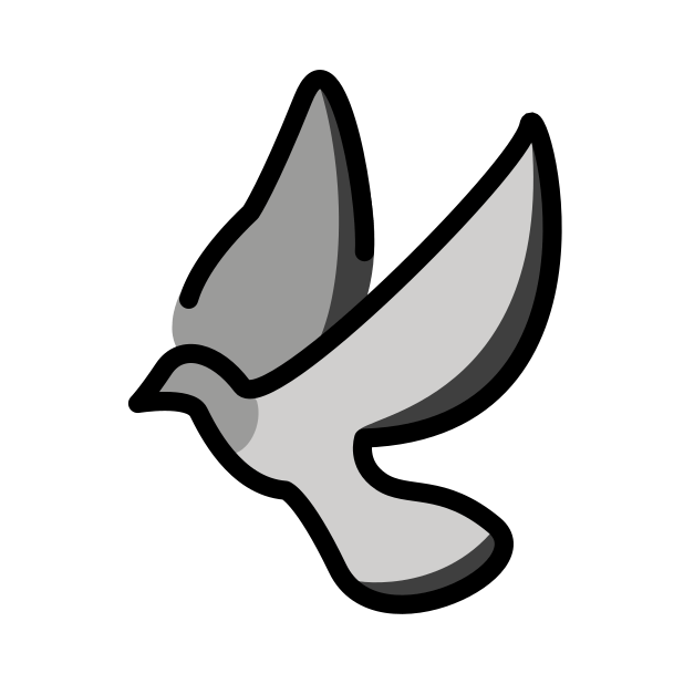 pigeon transparent PNG icon, color version, 618 by 618 pixels