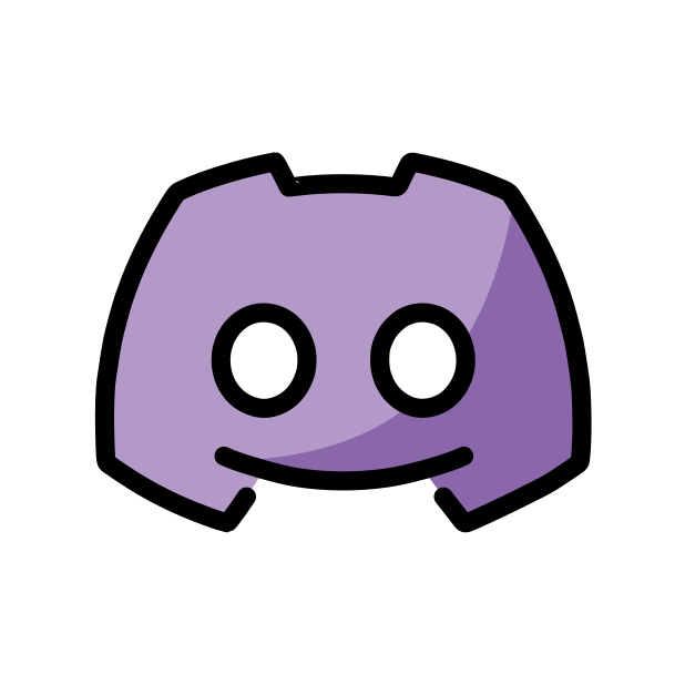 discord transparent PNG icon, color version, 618 by 618 pixels