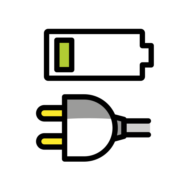 charge plug transparent PNG icon, color version, 618 by 618 pixels