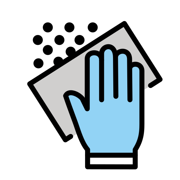 disinfect surface transparent PNG icon, color version, 618 by 618 pixels