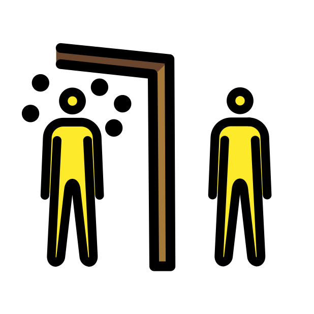 quarantine transparent PNG icon, color version, 618 by 618 pixels
