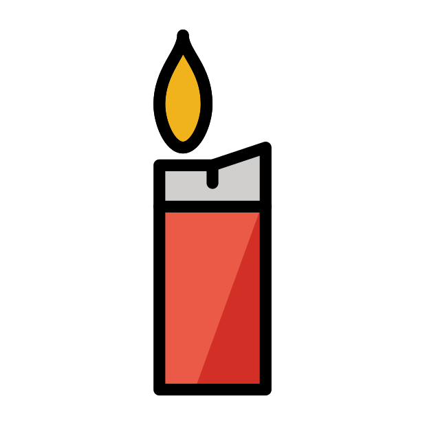 lighter transparent PNG icon, color version, 618 by 618 pixels