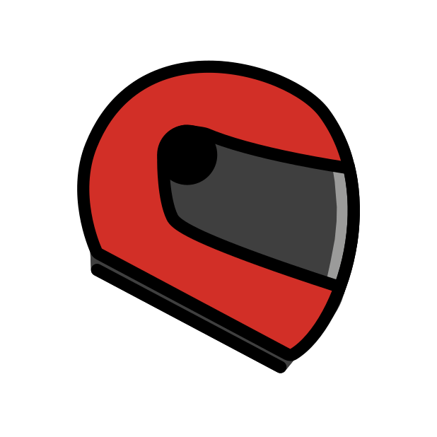 motorbike helmet transparent PNG icon, color version, 618 by 618 pixels