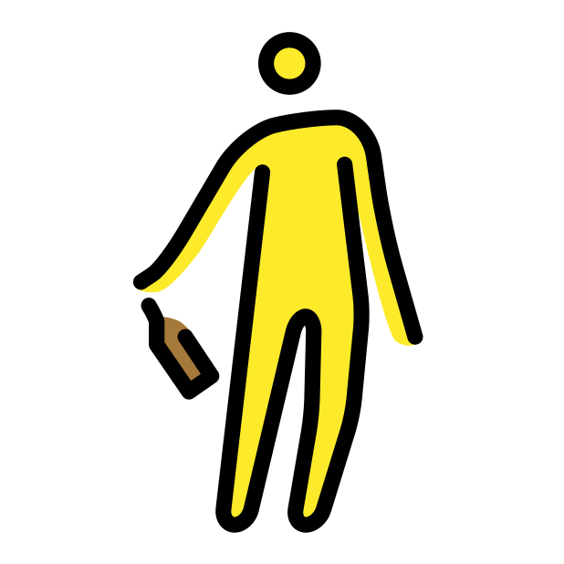 drunk person transparent PNG icon, color version, 618 by 618 pixels