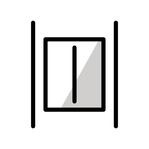 elevator transparent PNG icon, color version, 618 by 618 pixels