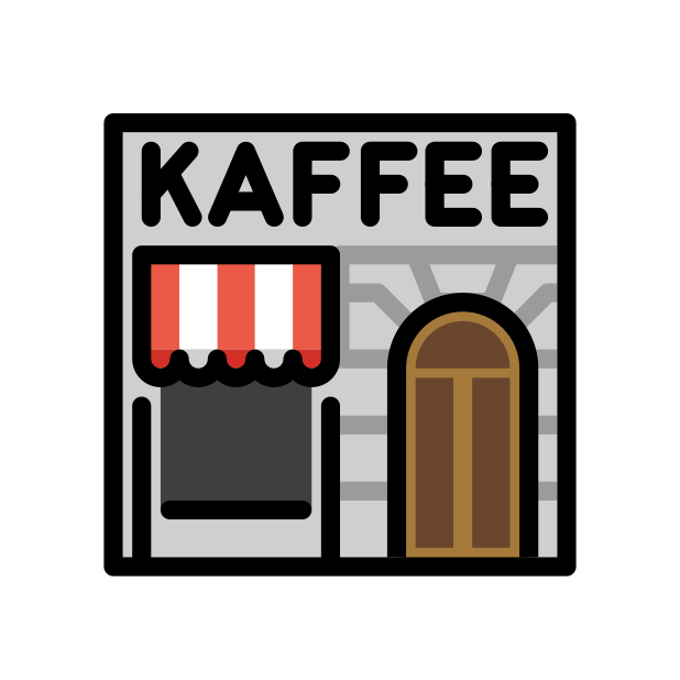 viennese coffee house transparent PNG icon, color version, 618 by 618 pixels