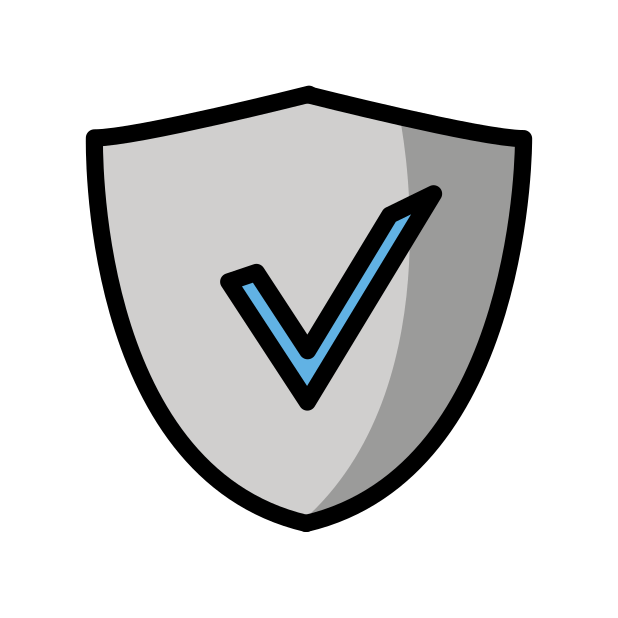 safety transparent PNG icon, color version, 618 by 618 pixels