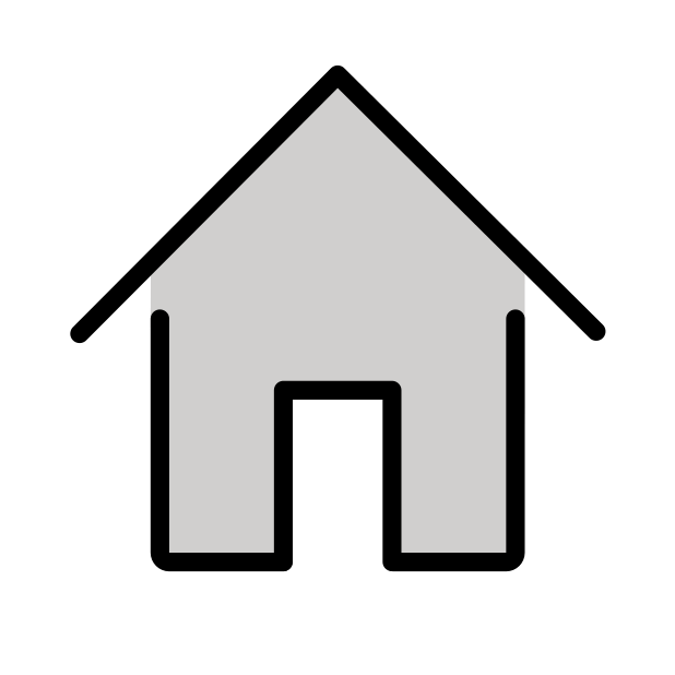 home button transparent PNG icon, color version, 618 by 618 pixels