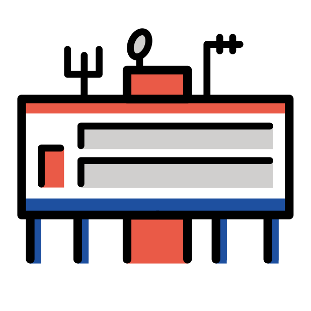 polar research station transparent PNG icon, color version, 618 by 618 pixels