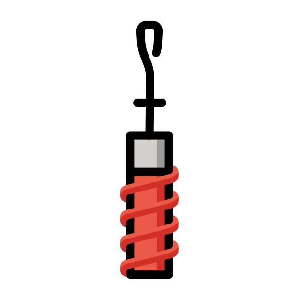 ice core sample transparent PNG icon, color version, 618 by 618 pixels