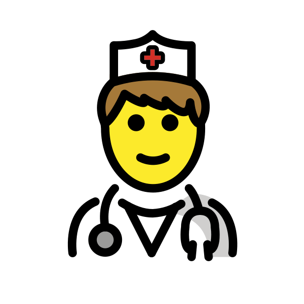 male doctor transparent PNG icon, color version, 618 by 618 pixels