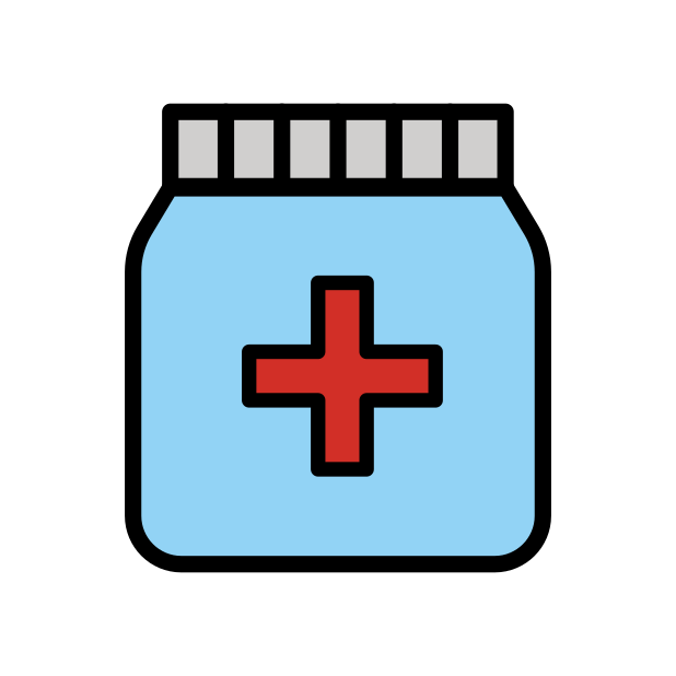 medication transparent PNG icon, color version, 618 by 618 pixels