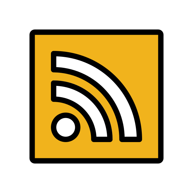 web syndication transparent PNG icon, color version, 618 by 618 pixels