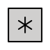 keycap: * transparent PNG icon