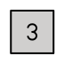 keycap: 3 transparent PNG icon
