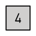 keycap: 4 transparent PNG icon