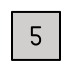 keycap: 5 transparent PNG icon