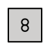 keycap: 8 transparent PNG icon
