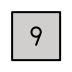 keycap: 9 transparent PNG icon