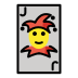 joker transparent PNG icon