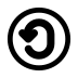 circled anticlockwise arrow transparent PNG icon