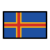 flag: Åland Islands transparent PNG icon