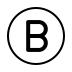 regional indicator B transparent PNG icon