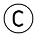 regional indicator C transparent PNG icon