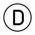 regional indicator D transparent PNG icon