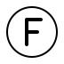 regional indicator F transparent PNG icon
