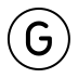 regional indicator G transparent PNG icon