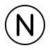regional indicator N transparent PNG icon