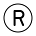 regional indicator R transparent PNG icon