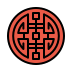 rounded symbol for xi transparent PNG icon