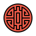 rounded symbol for cai transparent PNG icon
