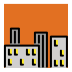cityscape at dusk transparent PNG icon