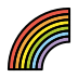rainbow transparent PNG icon