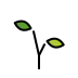 seedling transparent PNG icon