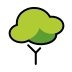 deciduous tree transparent PNG icon