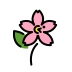cherry blossom transparent PNG icon
