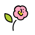 hibiscus transparent PNG icon