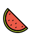 watermelon transparent PNG icon