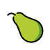 pear transparent PNG icon